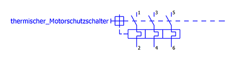 thermischer Motorschutzschalter